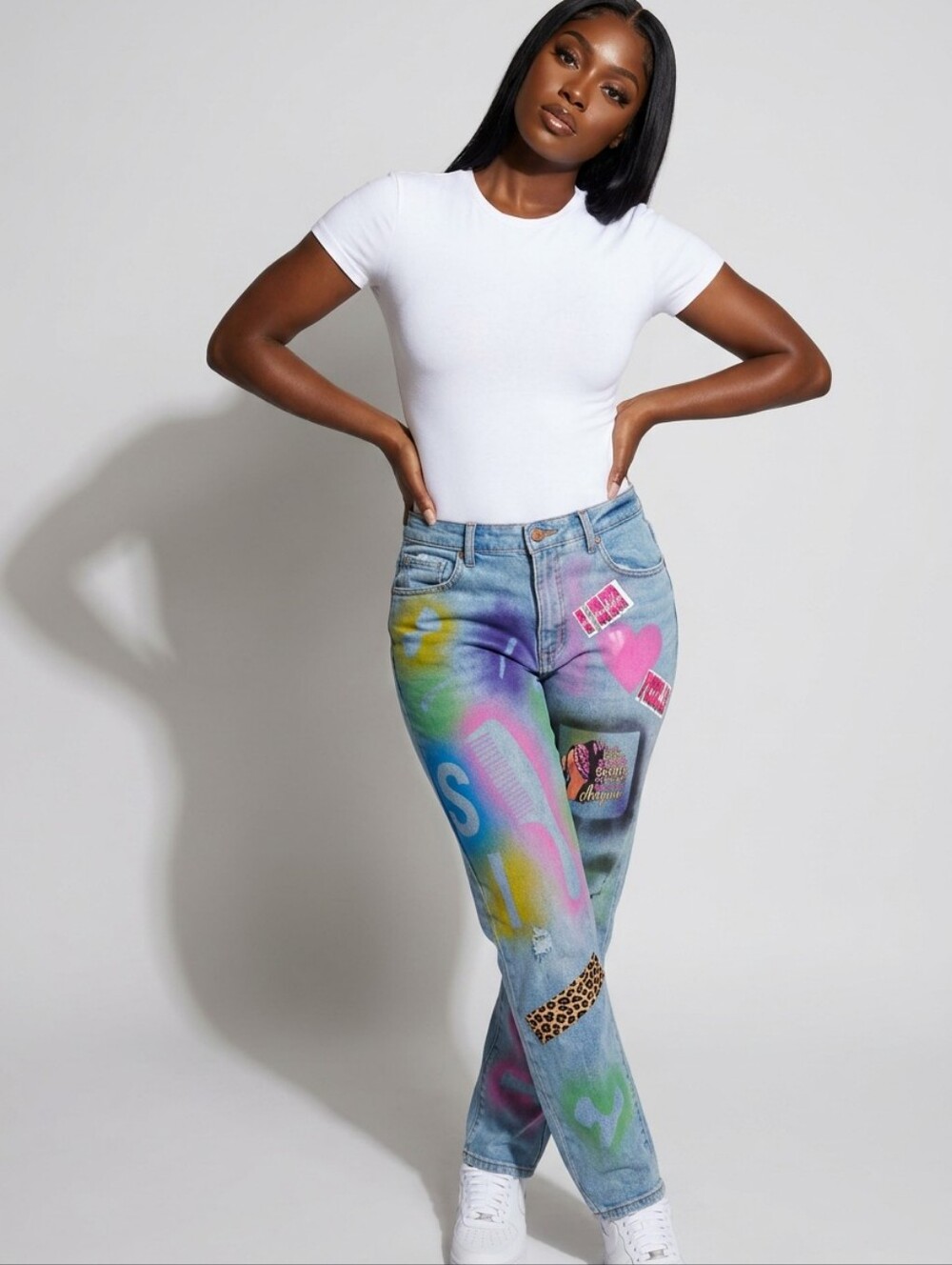 Colorful Women's Boot Cut Jeans